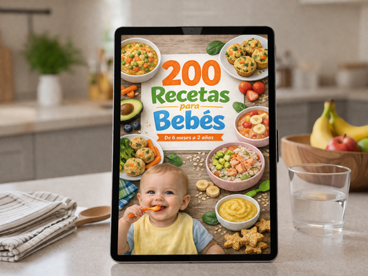 200 Recetas para bebés + bonos 🎁
